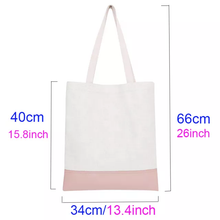 Load image into Gallery viewer, NEW!! Shoulder Reusable Shopping Bag for Sublimation