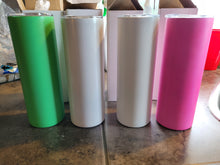 將圖片載入圖庫檢視器 Available Now! Glow in the Dark and UV Sublimation 20oz Skinny