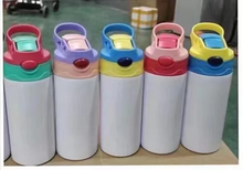 Load image into Gallery viewer, Sublimation UV and Glow Combo Kid&#39;s Water Bottle
