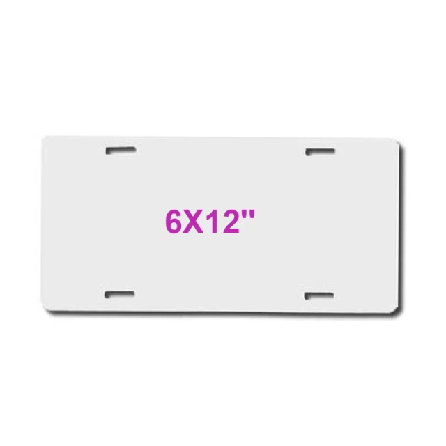 Sublimation License Plates