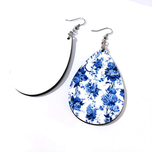 Load image into Gallery viewer, Sublimation MDF Teardrop Earrings
