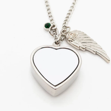 Load image into Gallery viewer, Sublimation Memorial Urn Necklace
