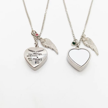 Load image into Gallery viewer, Sublimation Memorial Urn Necklace
