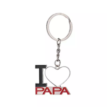 Load image into Gallery viewer, I 💗Papa Keychain
