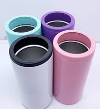 將圖片載入圖庫檢視器 Available Now!! 12oz Sublimation Stainless Steel, Double walled Skinny Coozie
