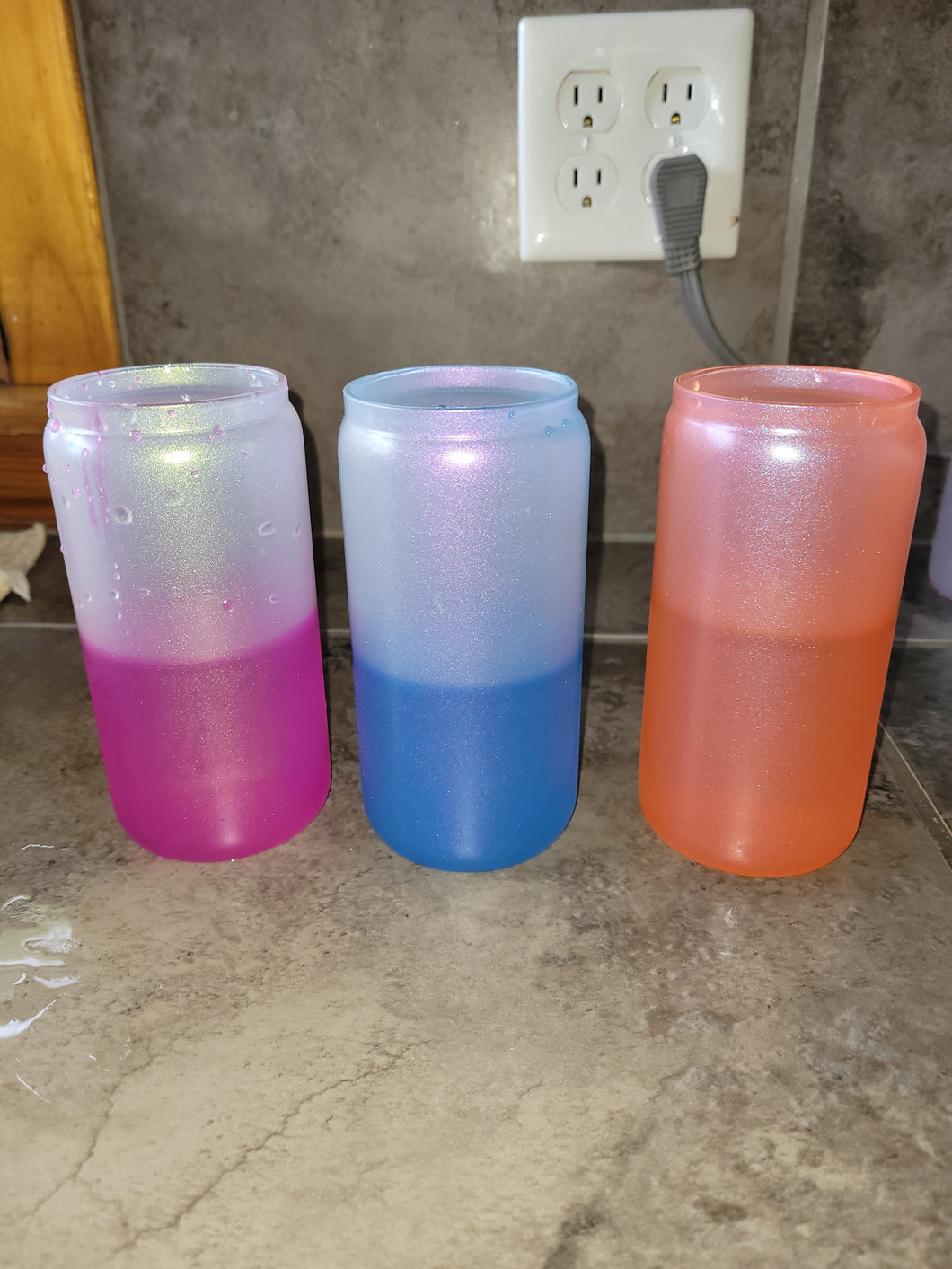 UV/Glow 16oz Frosted Tumbler