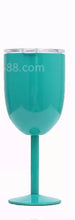 Charger l&#39;image dans la galerie, Stemmed Wine Tumbler with lid
